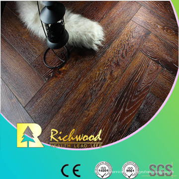 Commercial 8.3mm Embossed Cherry Sound Absorbing Laminated Flooring